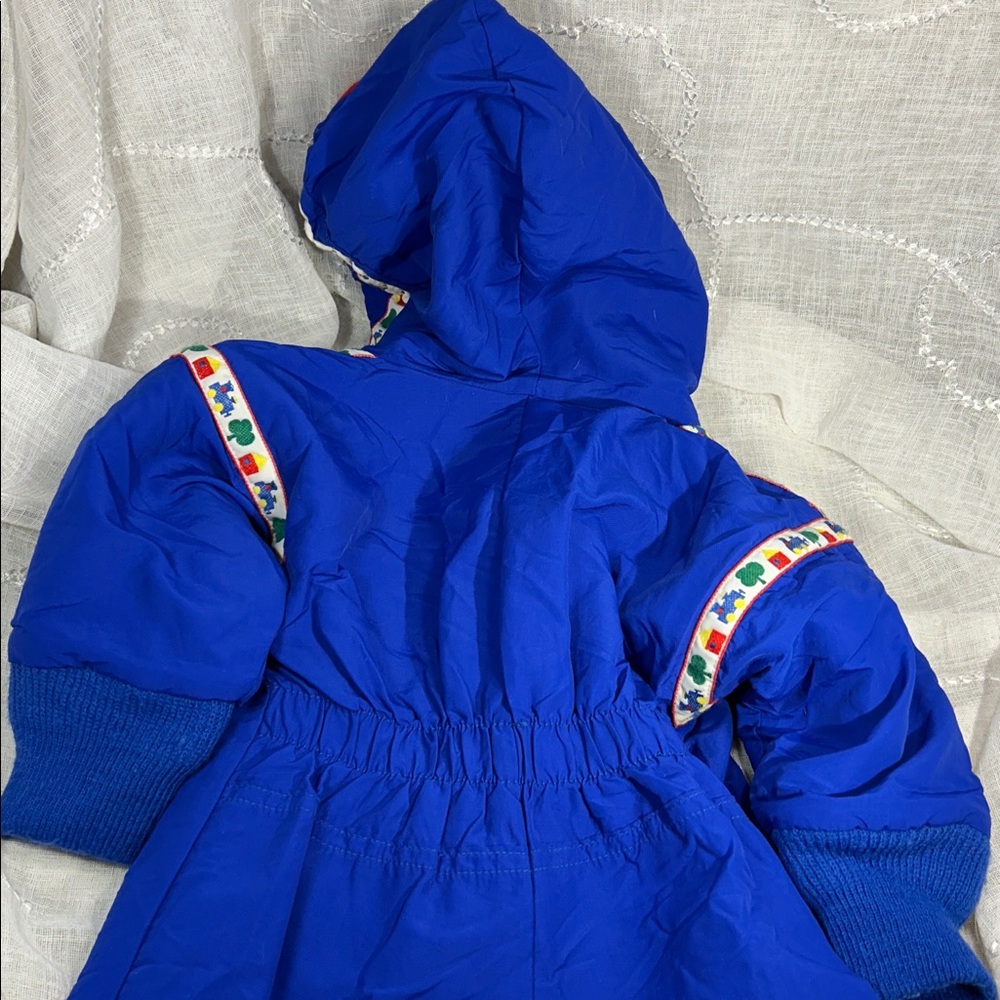 Wintergreen handmade fully lined with hood winter suit Size 12mo K00055 - Picture 12 of 15